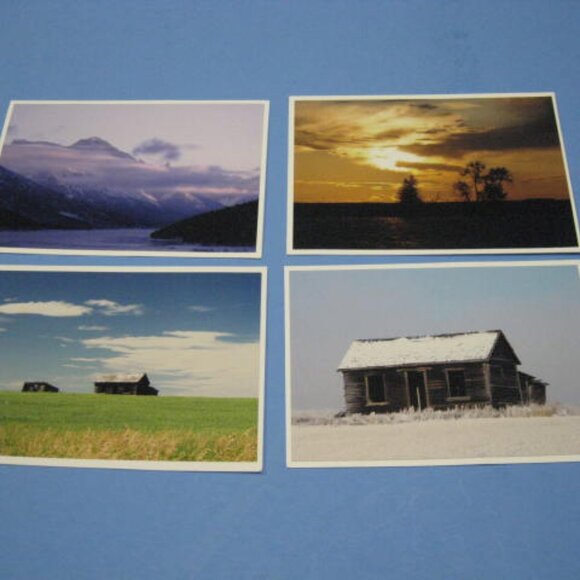 Lot of 4 Real Photo Art Print Cards Lot #1 - Picture 2 of 10